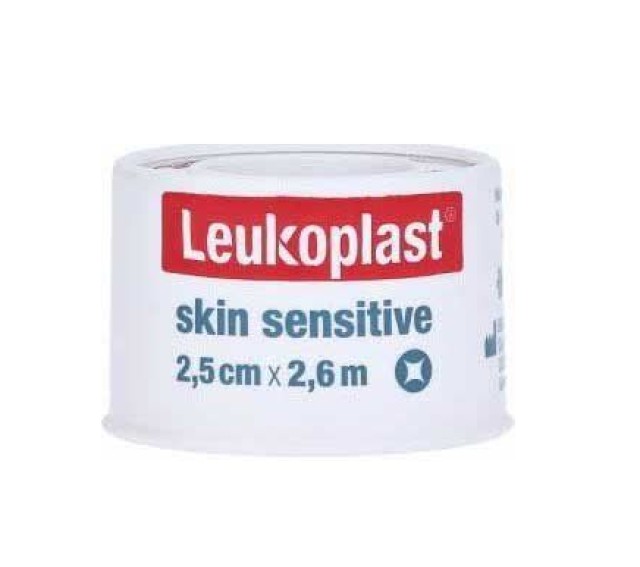 Leukoplast Skin Sensitive Αυτοκόλλητη Επιδεσμική Ταινία 2.5cm x 2.6m 1 &hellip;