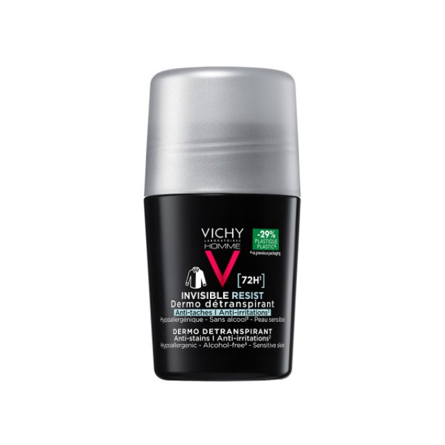 Vichy Homme 72h Deodorant For Extreme Anti Perspirant Αποσμητικό Roll- … Vichy Homme 72h Deodorant For Extreme Anti Perspirant Αποσμητικό Roll- …