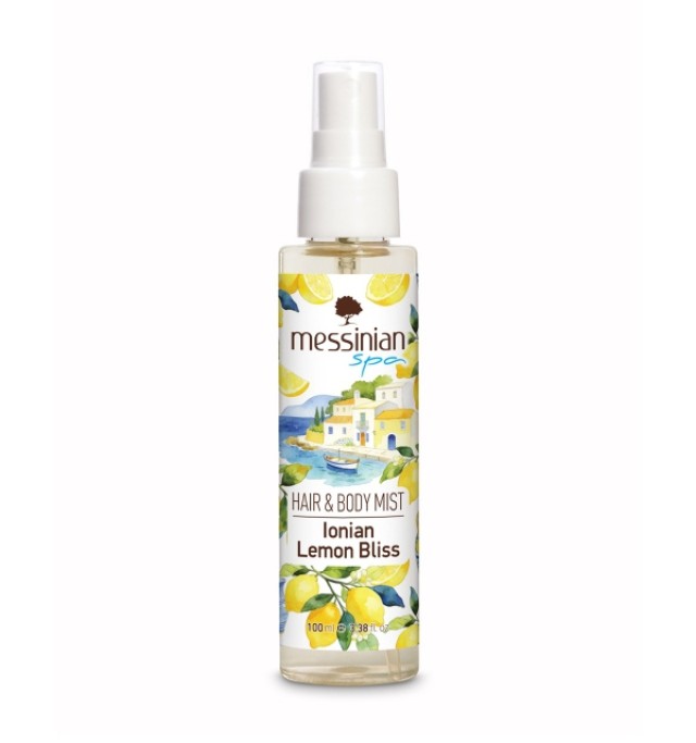 Messinian Spa Hair & Body Mist Ionian Lemon Bliss Αρωματικό Σπρέι για … Messinian Spa Hair & Body Mist Ionian Lemon Bliss Αρωματικό Σπρέι για …