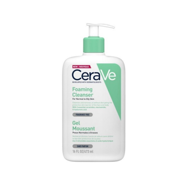 CeraVe Foaming Cleanser Αφρίζον Gel Καθαρισμού για Πρόσωπο & Σώμα με Υ … CeraVe Foaming Cleanser Αφρίζον Gel Καθαρισμού για Πρόσωπο & Σώμα με Υ …