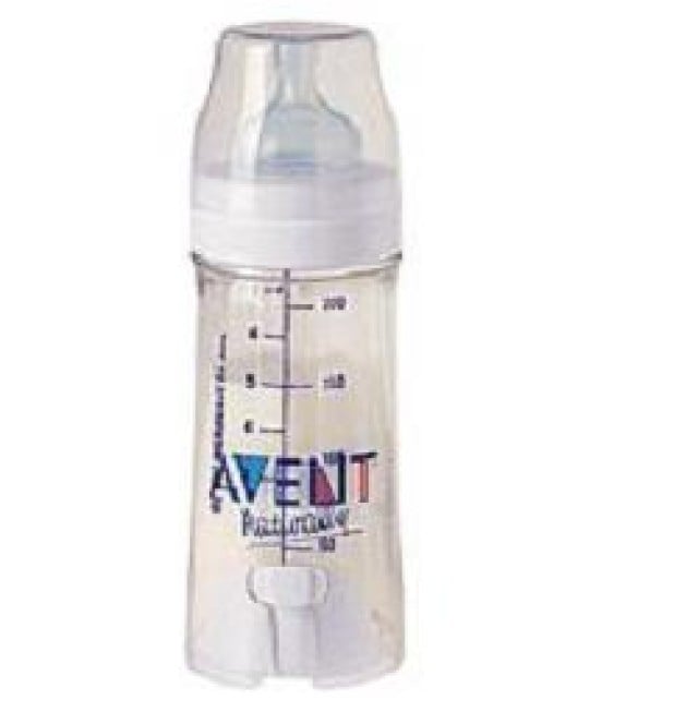 Avent Naturally Isis Bottle Holder Πλαστικό Μπουκάλι Μπιμπερό - 10 Disposable Bags Σακουλάκια Αποθήκευσης Μητρικού Γάλακτος