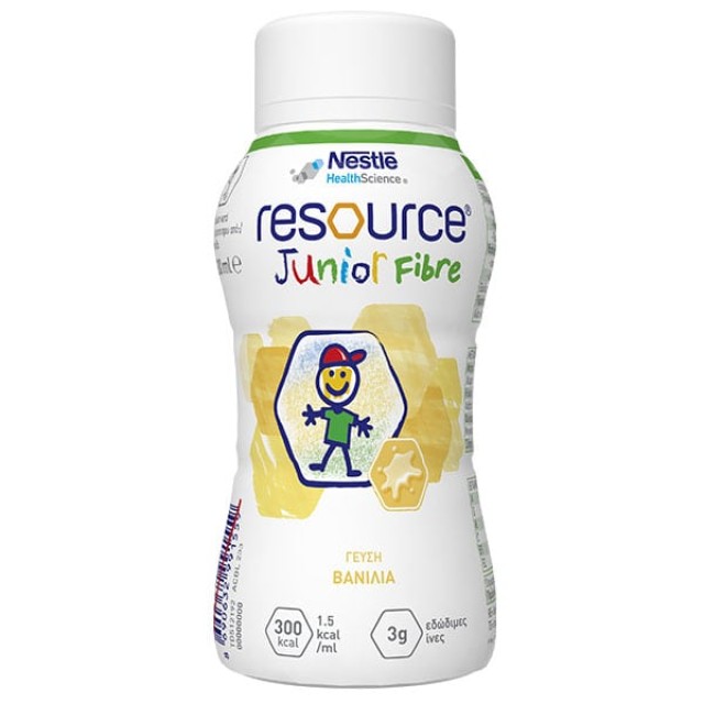 Nestle Resource Vanilla Συμπλήρωμα Διατροφής Υψηλής Θερμιδικής Αξίας για Παιδιά με Γεύση Βανίλια 200ml