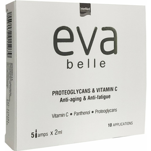Intermed Eva Belle Proteoglycans & Vitamin C Αμπούλες για το Πρόσωπο μ …