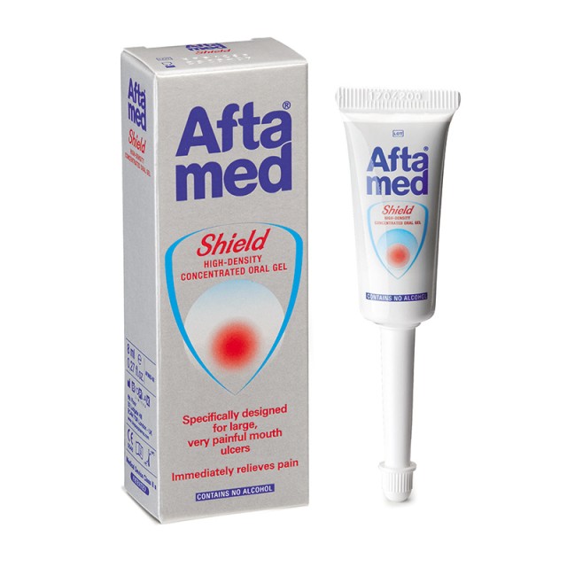 Aftamed Shield Gel Στοματική Γέλη με Αντιφλεγμονώδη Δράση για Άφθες 8m … Aftamed Shield Gel Στοματική Γέλη με Αντιφλεγμονώδη Δράση για Άφθες 8m …