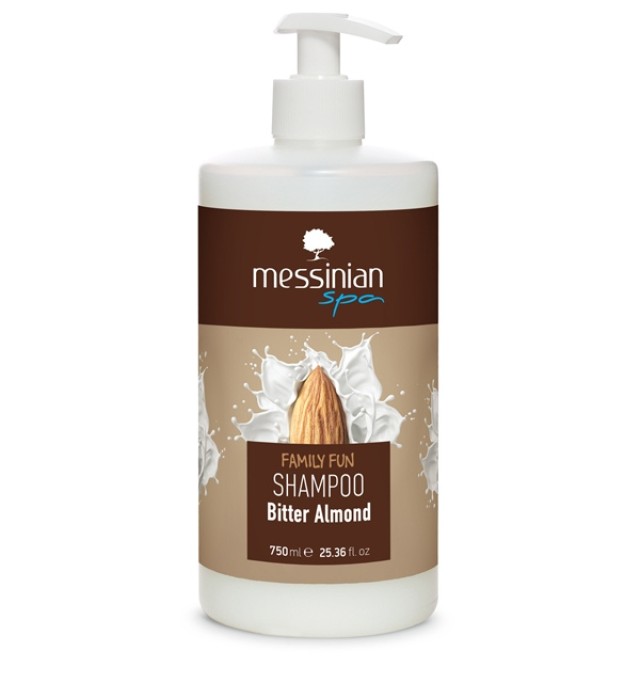 Messinian Spa Family Fun Shampoo Bitter Almond Σαμπουάν για όλη την Οι …