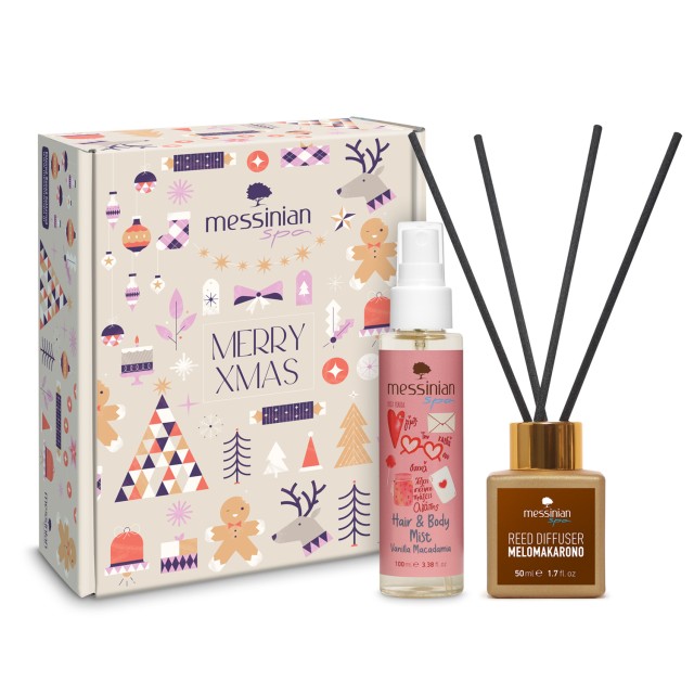 Messinian Spa PROMO Xmas Box Hair & Body Mist Αρωματικό Σπρέι για Μαλλ &hellip;