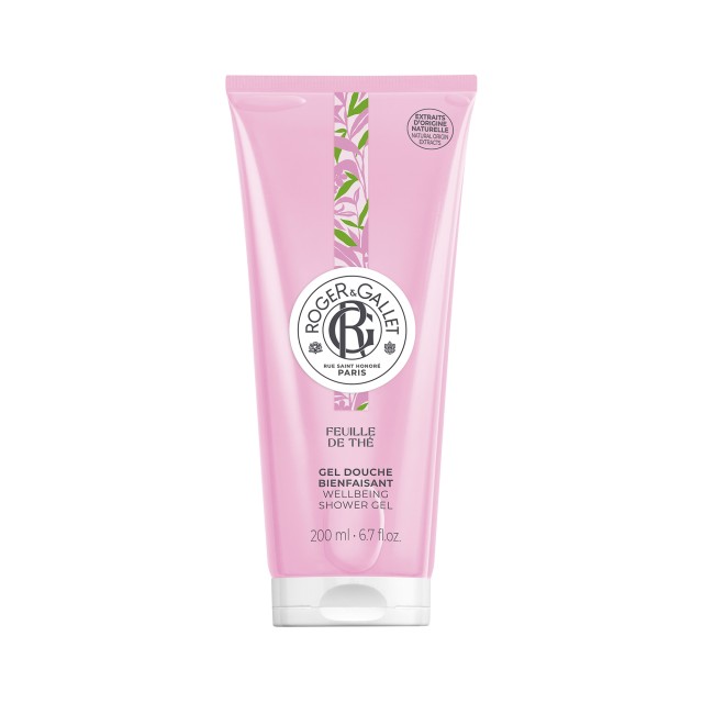 Roger & Gallet Feuille De The Shower Gel Αφρόλουτρο 200ml