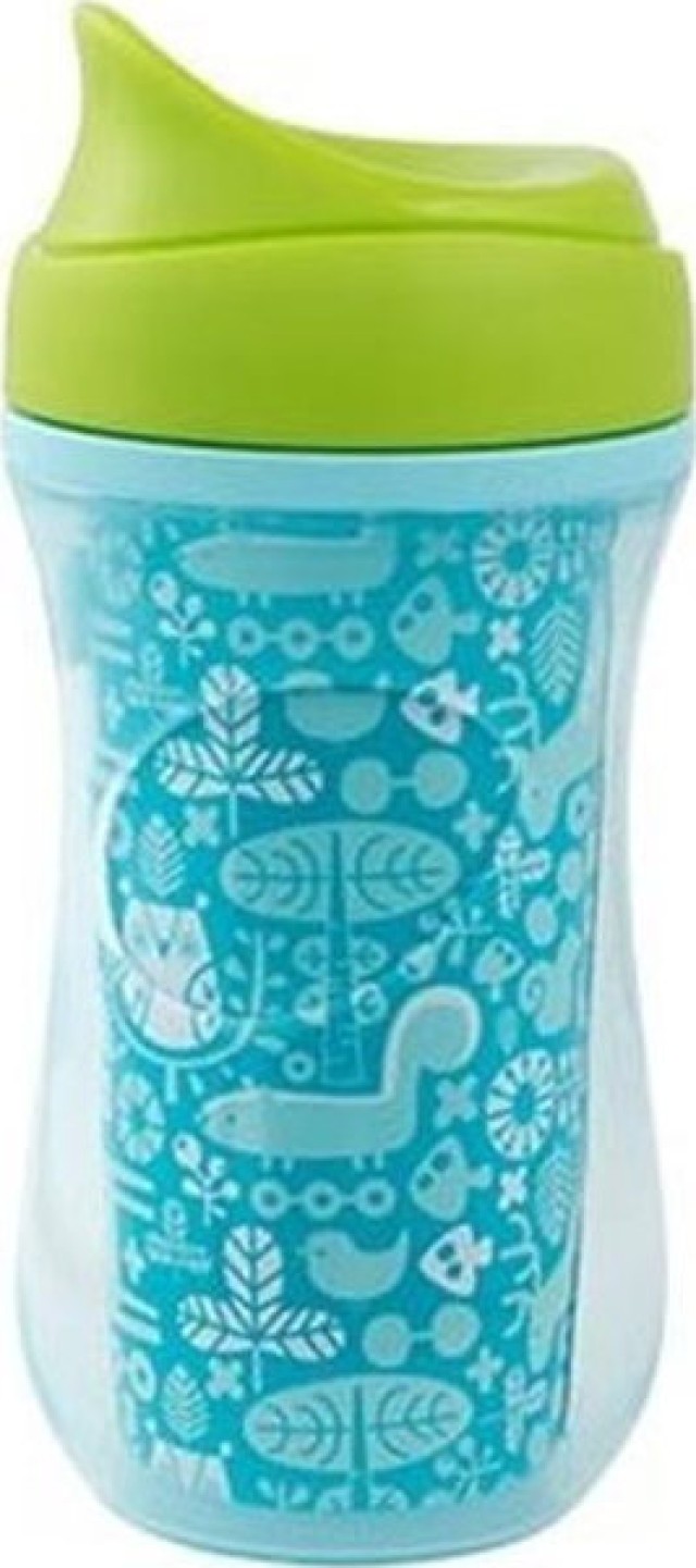 Chicco Active Cup Πλαστικό Κύπελλο για 14m+ Μπλε - Πράσινο 266ml [0698 …