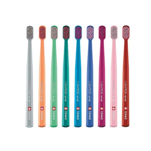 Curaden Curaprox Οδοντόβουρτσα CS12460 Velvet σε Διάφορους Χρωματισμού …