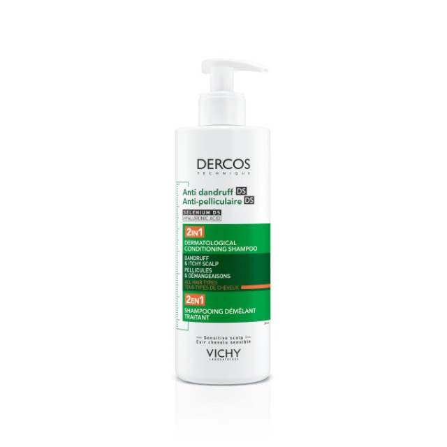 Vichy Dercos Anti Dandruff DS 2 σε 1 Αντιπιτυριδικό Σαμπουάν & Conditi …