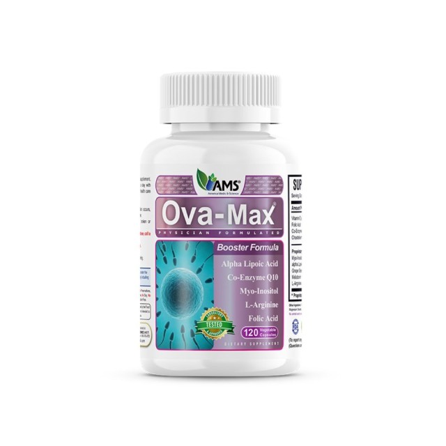 AMS Ova Max Booster Formula Συμπλήρωμα Διατροφής για την Καλή Λειτουργ …