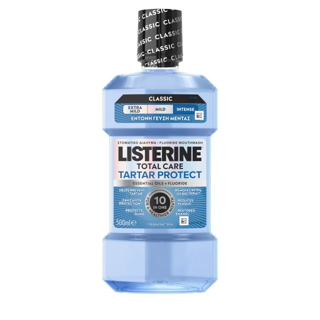 Listerine® Total Care Tartar Protect Στοματικό Διάλυμα 500ml Listerine® Total Care Tartar Protect Στοματικό Διάλυμα 500ml