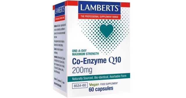 Lamberts Co Enzyme Q10 200mg Συμπλήρωμα Διατροφής για Παραγωγή Ενέργει … Lamberts Co Enzyme Q10 200mg Συμπλήρωμα Διατροφής για Παραγωγή Ενέργει …