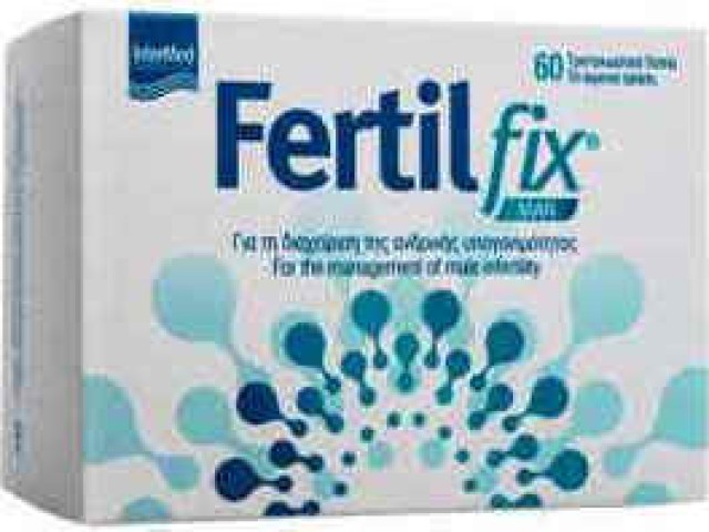 Intermed FertilFix Man Συμπλήρωμα Διατροφής Για Την Ανδρική Υπογονιμότητα 60 Δισκία