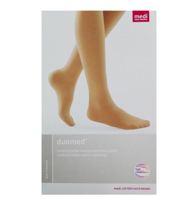 Medi Duomed Κάλτσες Κάτω Γόνατος CCL1 Large Ανοιχτά Δάχτυλα [14000]