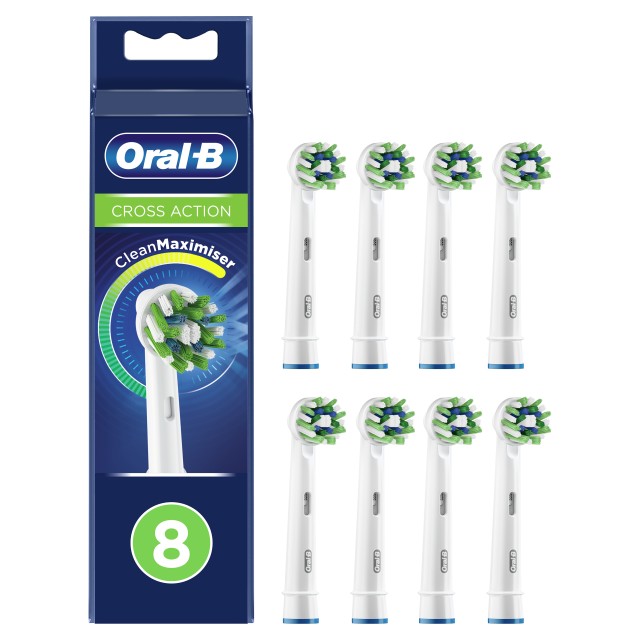 Oral B Cross Action Ανταλλακτικές Κεφαλές Ηλεκτρικής Οδοντόβουρτσας με …