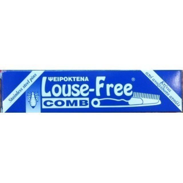 Louse Free Comb Μεταλλική Κτένα για Ψείρες, 1τμχ Louse Free Comb Μεταλλική Κτένα για Ψείρες, 1τμχ