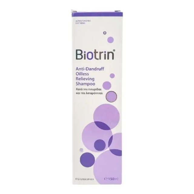 Biotrin Anti-Dandruff Oilless Relieving Shampoo Σαμπουάν για την Αντιμ … Biotrin Anti-Dandruff Oilless Relieving Shampoo Σαμπουάν για την Αντιμ …