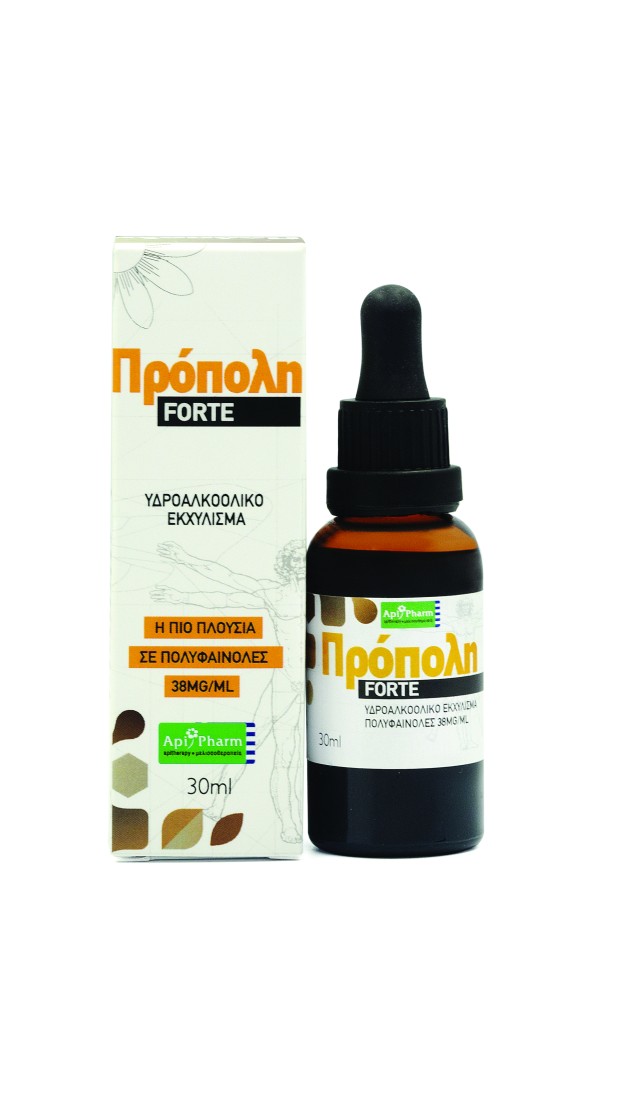 ApiPharm Forte 38mg Υδροαλκοολικό Εκχύλισμα Πρόπολης για Ενίσχυση του &hellip;