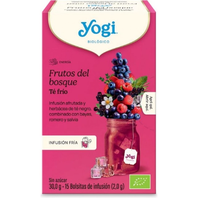 Yogi Tea Mix Berry Cold Brew Τσάι με Φρούτα του Δάσους 30g