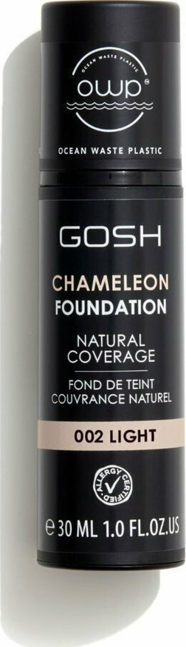 Gosh Chameleon Foundation Fond De Teint 002 Light Καλυπτικό Make up Ανοιχτή Απόχρωση 30ml