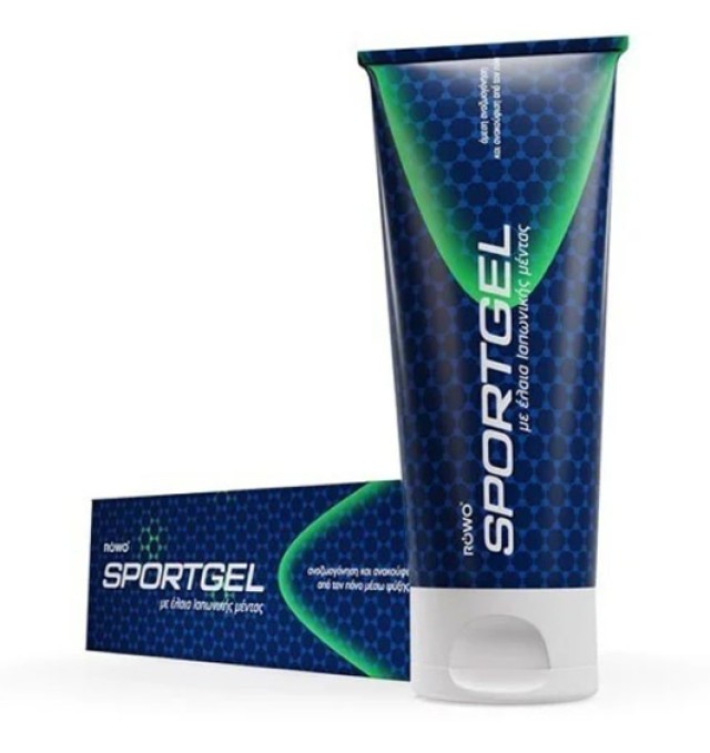 Euromed Rowo Sport Gel Ψυχρή Γέλη Ανακούφισης με Έλαια Ιαπωνικής Μέντα …