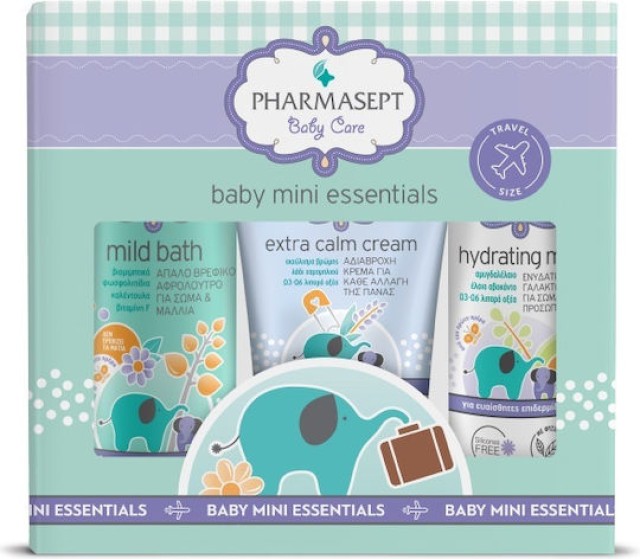 Pharmasept PROMO Baby Care Mini Essentials Mild Bath Απαλό Βρεφικό Αφρ …