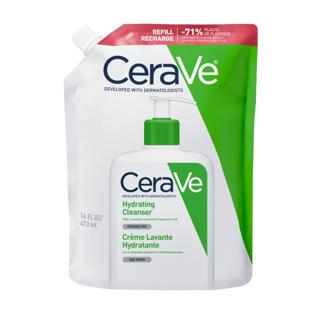 CeraVe Hydrating Cleanser Refill Ενυδατική μη Αφρίζουσα Κρέμα … CeraVe Hydrating Cleanser Refill Ενυδατική μη Αφρίζουσα Κρέμα …