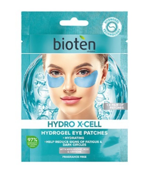 Bioten Hydro X-Cell Hydrogel Eye Patches Ματιών για Ενυδάτωση με Δράση …