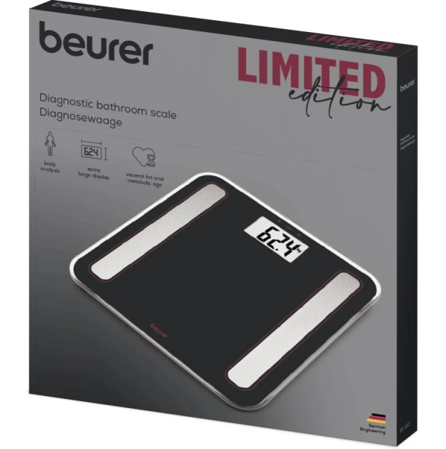 Beurer Ψηφιακός Διαγνωστικός Ζυγός Δαπέδου BF 183 180kg 1τεμαχιο Beurer Ψηφιακός Διαγνωστικός Ζυγός Δαπέδου BF 183 180kg 1τεμαχιο