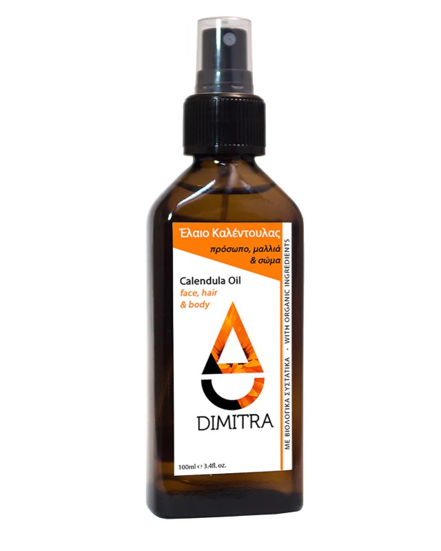 Dimitra Calendula Oil Έλαιο Καλέντουλας Βάση για Προϊόντα Περιποίησης &hellip;
