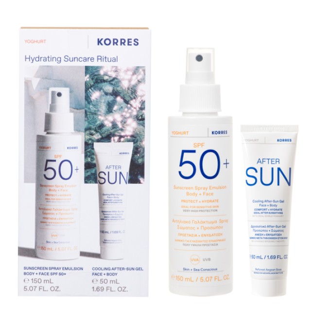 Korres PROMO Yoghurt Emulsion Body & Face SPF50+ Γιαούρτι Αντηλιακό Γα &hellip;