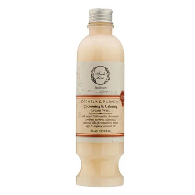 Fresh Line Orpheus & Eurydice Cream Wash Κρεμώδης Αφρόλουτρο για Χαλάρ … Fresh Line Orpheus & Eurydice Cream Wash Κρεμώδης Αφρόλουτρο για Χαλάρ …