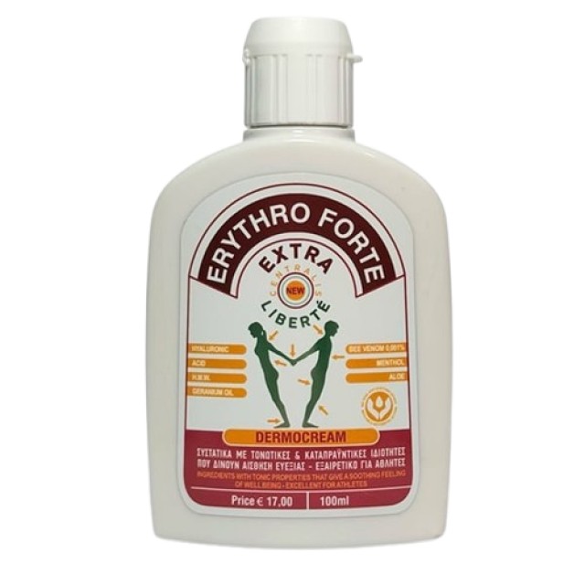Erythro Forte Extra Centralis Liberte Dermocream Θερμαντική Κρέμα για &hellip;