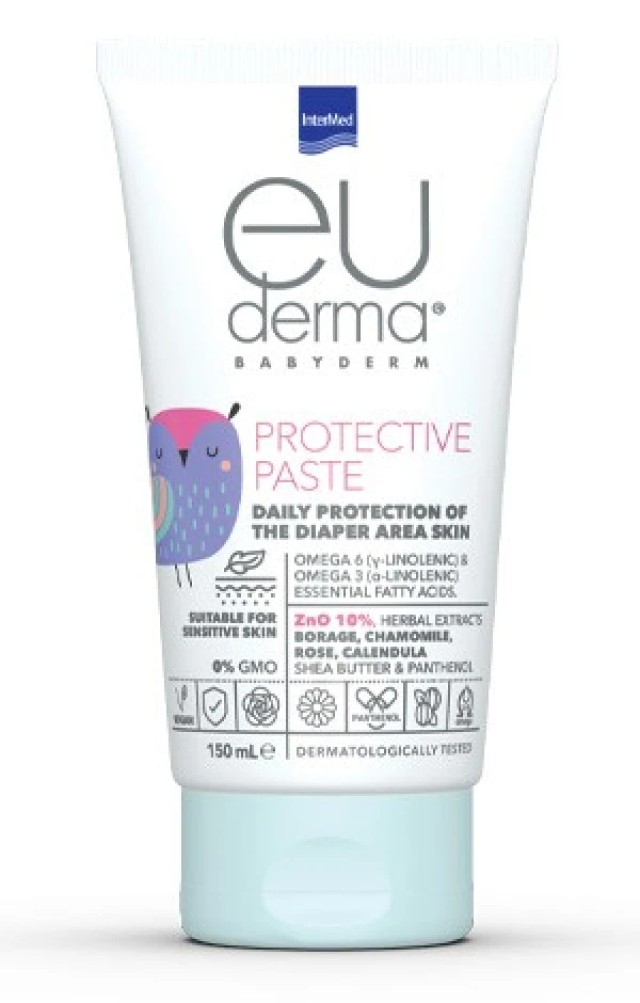 Intermed Euderma Babyderm Προστατευτική Πάστα, 150ml