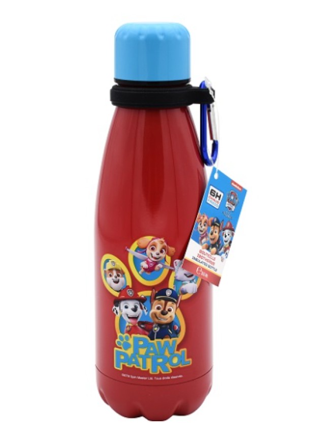 Take Care Μπουκάλι Θερμός Κόκκινο Χρώμα Paw Patrol 350ml