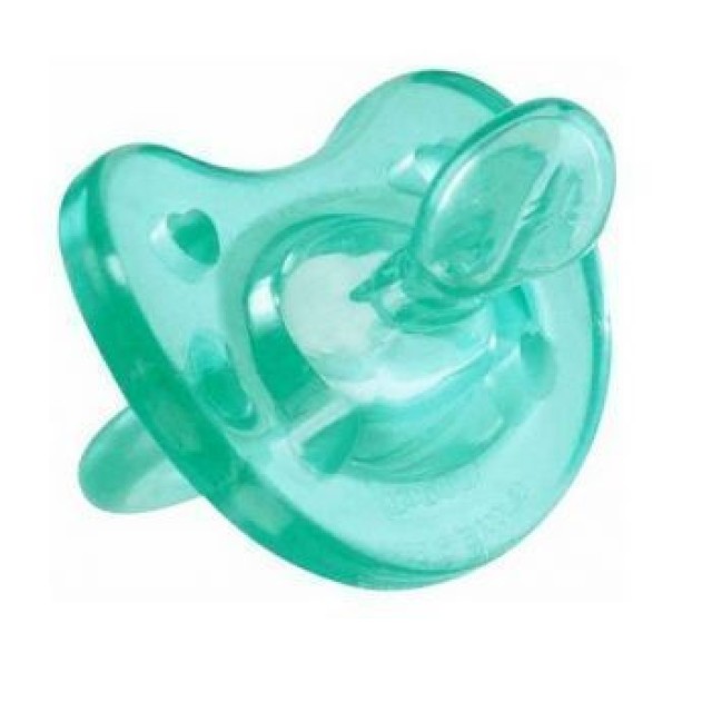 CHICCO Πιπίλα Physio Soft, ‘Oλο Σιλικόνη (Σιέλ) 16m - 36m+