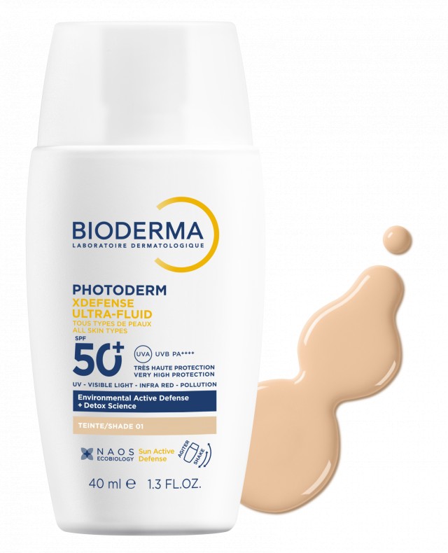 Bioderma Photoderm XDefense SPF50+ Ultra Fluid Shade 01 Αντηλιακό Προσ …