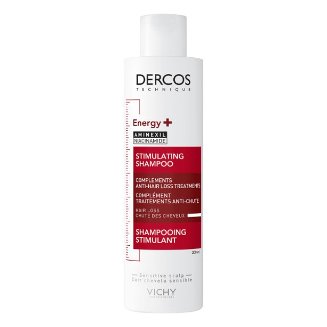 Vichy Dercos Energy+ Δυναμωτικό Σαμπουάν Κατά της Τριχόπτωσης, με Amin … Vichy Dercos Energy+ Δυναμωτικό Σαμπουάν Κατά της Τριχόπτωσης, με Amin …