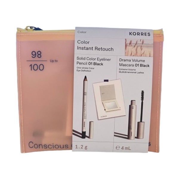 Korres PROMO Color Instant Retouch Solid Color Eyeliner Pencil 01 &hellip;