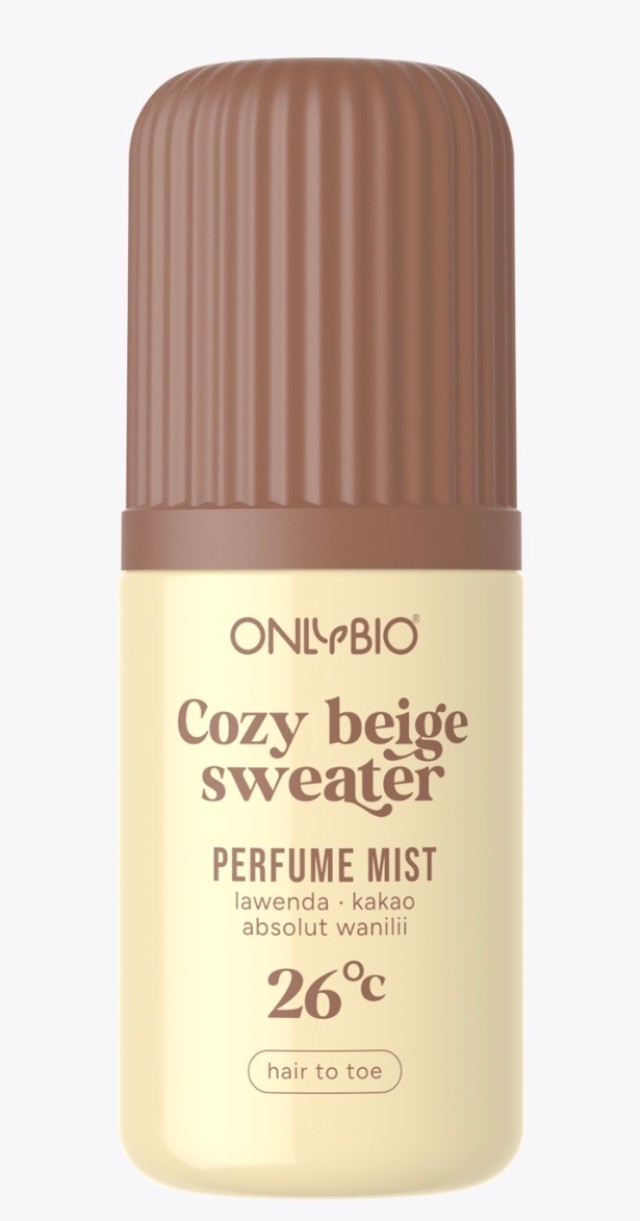 OnlyBio Cozy Beige Sweater 26oC Αρωματισμένο Σπρέι Μαλλιών και … OnlyBio Cozy Beige Sweater 26oC Αρωματισμένο Σπρέι Μαλλιών και …