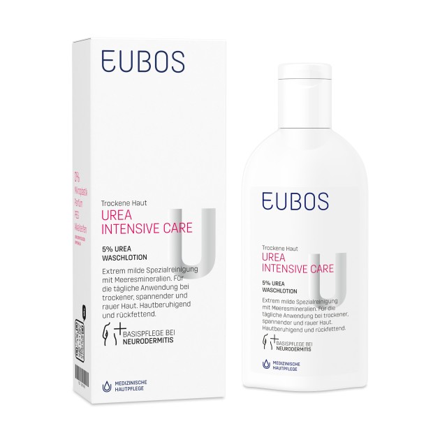Eubos - Urea 5% Washing Lotion, 200ml Eubos - Urea 5% Washing Lotion, 200ml