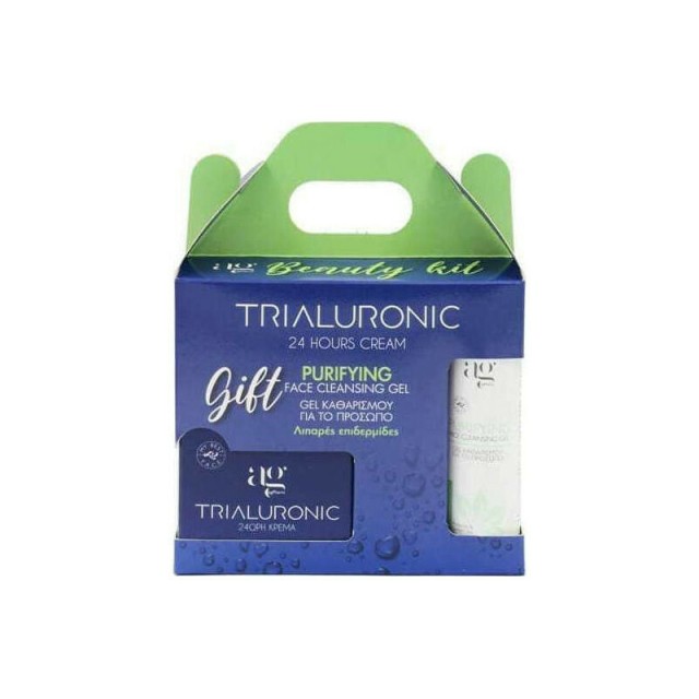 Ag Pharm PROMO Trialuronic 24hours Cream 24ωρη Κρέμα Προσώπου - Λαιμού …