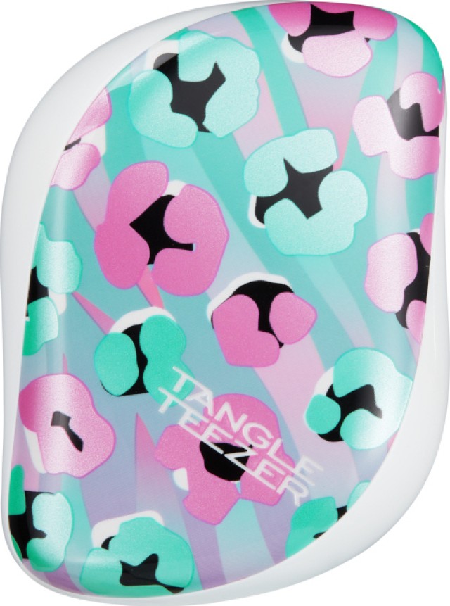 Tangle Teezer Compact Styler Digital Skin Pink Aqua Βούρτσα για Ξεμπέρδεμα 1 Τεμάχιο