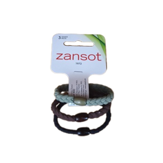 Zan Sot Λαστιχάκια Πλεξούδα με Χάντρα για τα Μαλλιά σε Διάφορα Χρώματα …