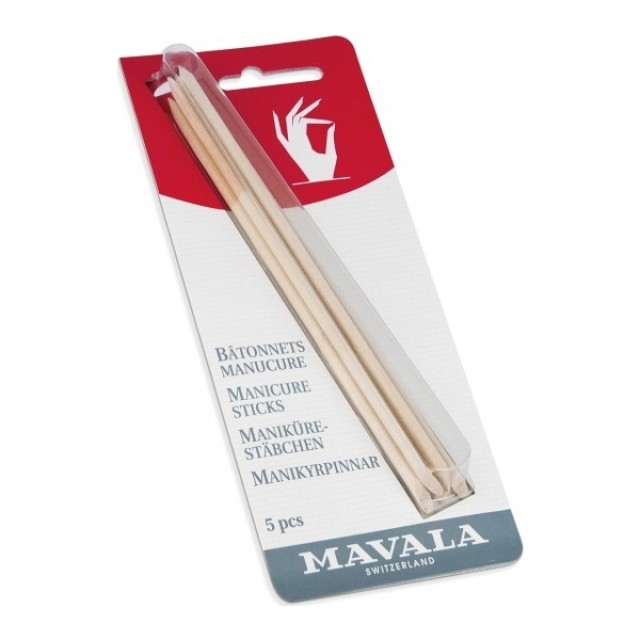 Mavala Ξύλινα Sticks για Μανικιούρ 5 Τεμάχια