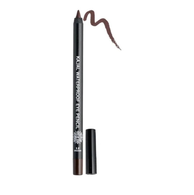 Garden Eye Pencil 12 Brown Kajal Waterproof Μολύβι Ματιών Καφέ 1 Τεμάχ &hellip;