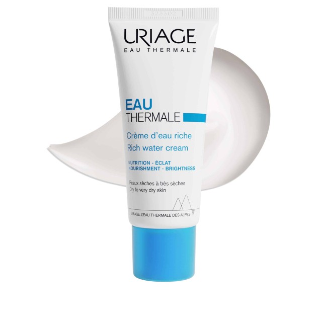 Uriage Eau Thermale Rich Water Πλούσια Ενυδατική Κρέμα Προσώπου 40ml
