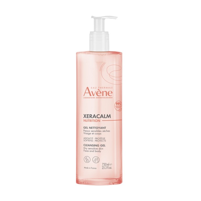 Avene Eau Thermale Τζελ Καθαρισμού Xeracalm Nutrition 750ml