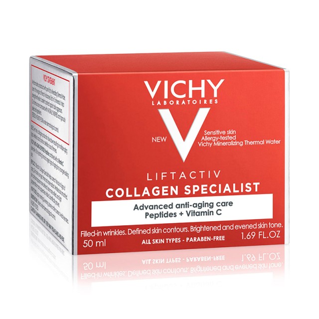 Vichy Liftactiv Collagen Specialist Αντιγηραντική - Επανορθωτική Κρέμα Προσώπου 50ml